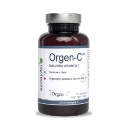 Naturalna organiczna witamina C (120 kapsułek) ORGEN C®