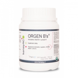 Kompleks witamin z grupy B (60-240 kapsułek) ORGEN B's®