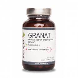 KeanyAG GRANAT ekstrakty z całych owoców granatu POMELLA® (60 kapsułek)