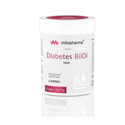 Diabetes BilDi® Zaburzony metabolizm insuliny, nieprawidłowa tolerancja glukozy, nieprawidłowa glikemia 60  tabl
