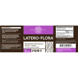 LATERO-FLORA ™- PROBIOTYK - WSPOMAGA ZDROWE TRAWIENIE
