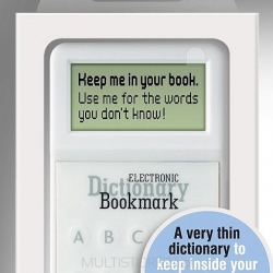Zakładka/Słownik - Electronic Dictionary Bookmark-3 kolory