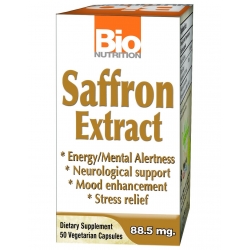 Szafran Saffron Extract 50kapsułek -BioNutrition