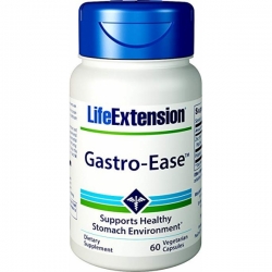 Gastro-Ease wspomaga zdrowe środowisko żołądkowe LifeExtension (60 kapsułek)