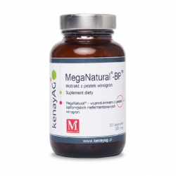 Ekstrakt z pestek winogron MegaNatural®-BP (30-300tabl) - suplement diety