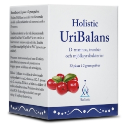 Holistic UriBalans wsparcie przy infekcjach układu moczowego d-mannoza żurawina probiotyk infekcje dróg moczowych