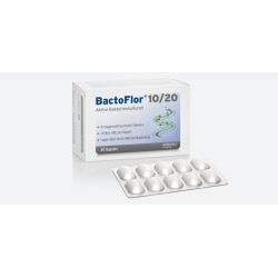  BactoFlor® 10/20  Wysoko skoncentrowane aktywne kultury bakterii – skuteczne i szybkie uzupełnienie
